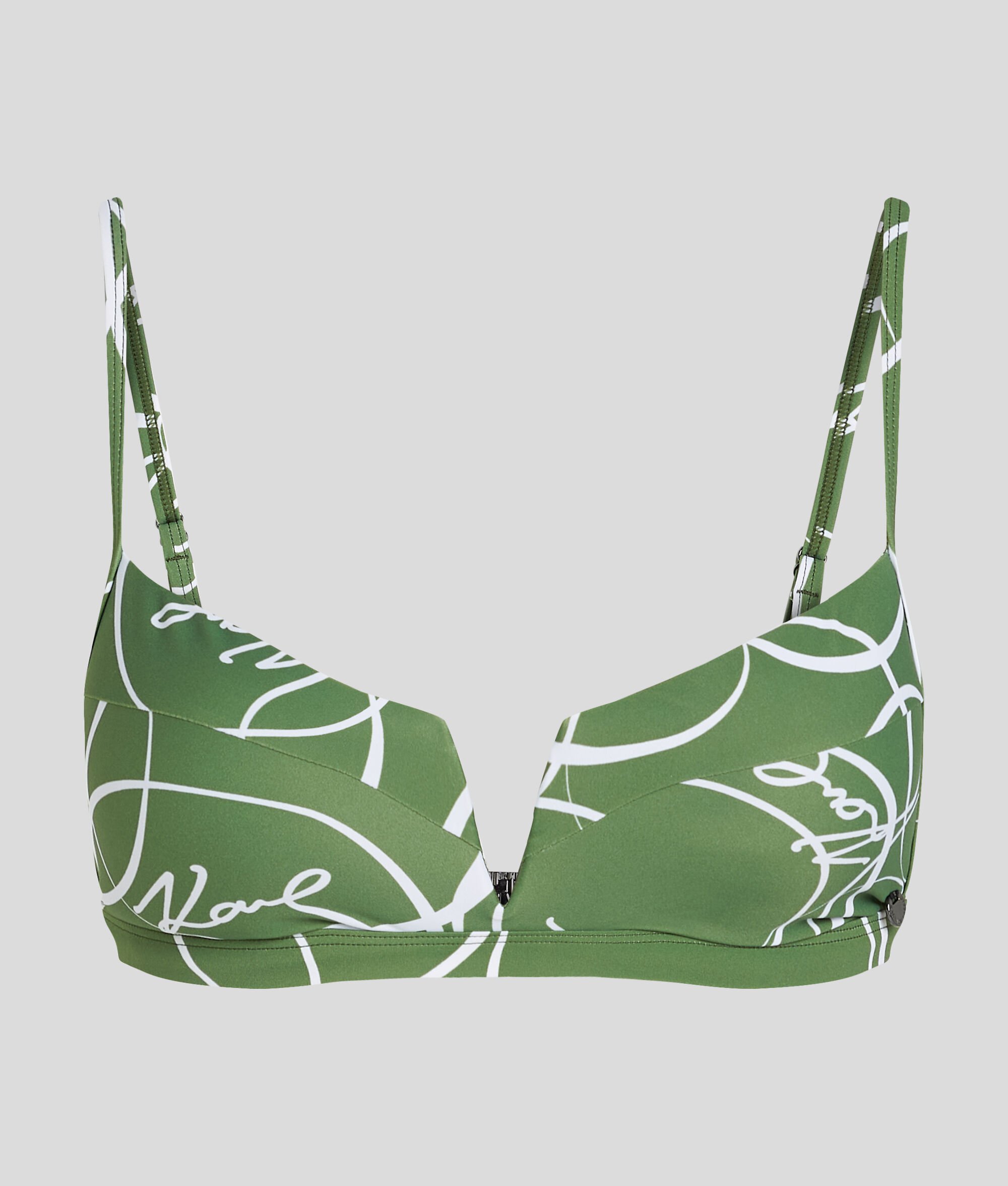 (image for) Intimate Circle Print V-Wire Bikini Top